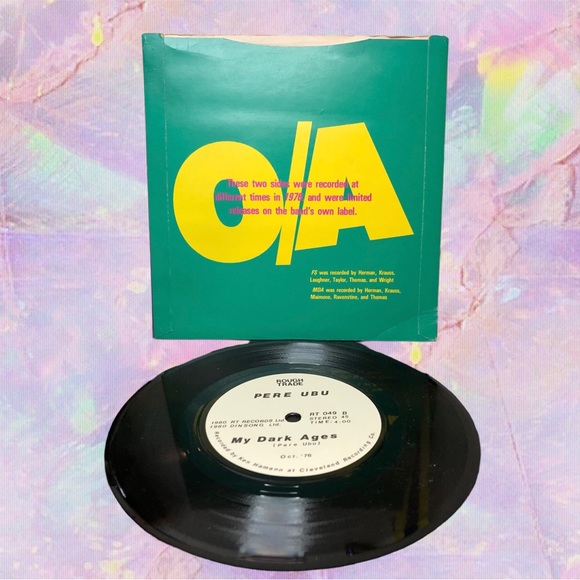 Pere Ubu – Datapanik In The Year Zero-A - 7" vinyl record punk new wave indie - Picture 2 of 2
